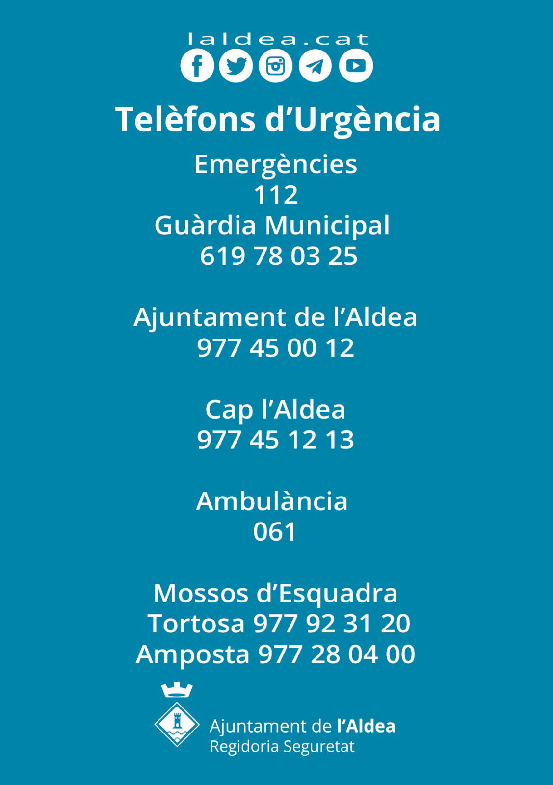 Telèfons d'interès de l'aldea